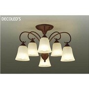 LEDシャンデリア ~10畳 8.8W×6灯 非調光 電球色 DCH-38173Y
