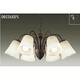 LEDシャンデリア ～10畳 8.8W×6灯 非調光 電球色 DCH-38183Y