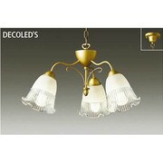 LEDシャンデリア ~4.5畳 8.8W×3灯 非調光 電球色 DCH-38194Y