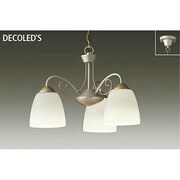 LEDシャンデリア 7.1W×3灯 非調光 電球色 DCH-38188Y