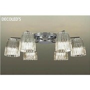 LEDシャンデリア ～6畳 6W×6灯 非調光 電球色 DCH-38213Y