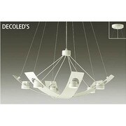 LEDシャンデリア ～6畳 46W 6灯 非調光 電球色 DCH-38229Y
