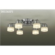 LEDシャンデリア ～4.5畳 6W×6灯 非調光 電球色 DCH-37479