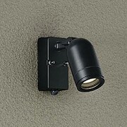 人感センサー付LED屋外スポットライト 9.5W 非調光 電球色 DOL-4055YB