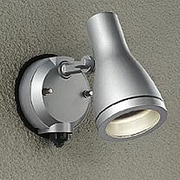 人感センサー付LED屋外スポットライト 5.6W 非調光 電球色 DOL-3732YSF