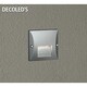 LED屋外足元灯 5.1W 非調光 電球色 DWP-36975
