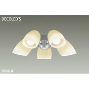 LEDシーリングファン用灯具 ~6畳 7.1W×5灯 E26 非調光 電球色 DP-37976