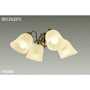 LEDシーリングファン用灯具 ~6畳 11W×4灯 E26 非調光 電球色 DP-37981