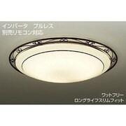 蛍光灯シーリング (6~8畳用) プルレススイッチ インバータ・リモコン対応 電球色 DCL-36124L
