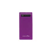 モバイルバッテリー パープル MOVE ON 6000mAh PU