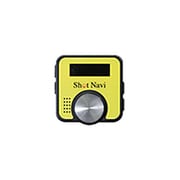 音声＋液晶 ハイブリッドタイプ ShotNavi V1 イエロー