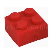 ナノブロック スタッキングケース レッド