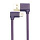 L型USB Aタイプ-L型LIGHTNINGケーブル 0.1m ID8-L 0.10M