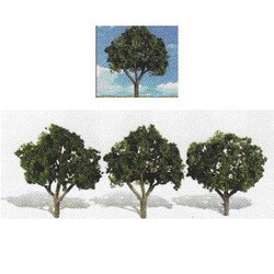 TR3508 [完成樹木　広葉樹　ダークグリーン　7.5～10cm　3本入]