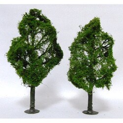 TR3516 [完成樹木　広葉樹　ミディアムグリーン　15～17.5cm　2本入]
