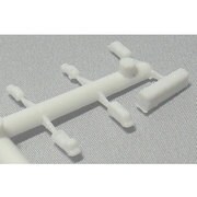 03-10101-2 [未塗装 乗用車、トラック、バスセット 1/1000 白  30入]