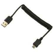 USBケーブル A - Micro-B カールタイプ 約16~40cm USB-132
