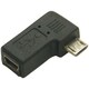 USB変換アダプタ Mini-Micro L型 ADV-112