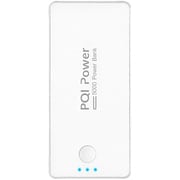 PQI-Power5000C リチウムポリマー搭載モバイルバッテリー 5000mAh USB出力:1ポート 最大:2.1A ホワイト 6PPA-06BR0002A