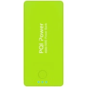 PQI-Power5000C リチウムポリマー搭載モバイルバッテリー 5000mAh USB出力:1ポート 最大:2.1A グリーン 6PPA-06BR0007A
