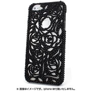 I5N06-13B019 [iPhone 5/5s用 デコケースG011・Rose Garden （Black）]