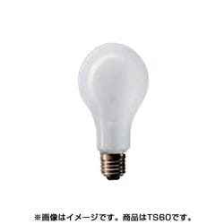 白熱電球 道路交通信号機用電球 E26口金 70W形 60mm径 TS60