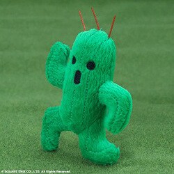【非売品】ファイナルファンタジー マスコット 3点セット ファイナルファンタジー ジャンボぬいぐるみ サボテンダー』e