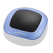 パームトップスピーカーBluetooth forスマートフォン ブルー ASP-BT27N-A