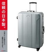 FERMION(フェルミオン) 旅行日数目安:1週間以上 95L TSAロック搭載 チタンシルバー WORLD-4223SV