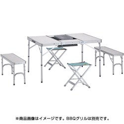 アウトドア テーブル/チェア ヨドバシ.com - ロゴス LOGOS 73183002 [BBQベンチテーブルセット6 