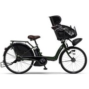 電動アシスト自転車 PAS Kiss(パス キッス) 3人乗り対応 26型 内装3段変速 マットオリーブ PM26K/PM26BGK4J