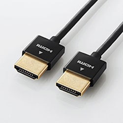 スーパースリムイーサネット対応HDMIケーブル(A-A) CAC-HD14SS10BK
