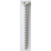 木用ねじ（白）　3.8×25　入18　台紙付袋A 白塗装