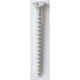 木用ねじ（白）　3.8×25　入45　台紙付中袋 白塗装