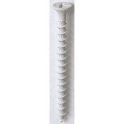木用ねじ（白）　3.8×32　入35　台紙付中袋 白塗装
