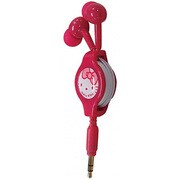SAN-286VPK [リール式イヤホン ビビッドピンク]