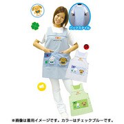 エンジェルエプロン チェックブルー