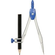文房具 ライトコンパス ブルー(クリアケース入)