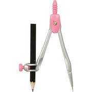 文房具 ライトコンパス ピンク(クリアケース入)