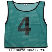 チームベスト 小 10枚組 緑 004509
