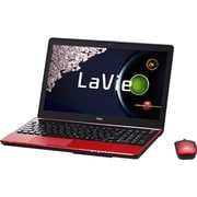 LaVie S LS550/RSR 15.6型ワイド液晶 HDD1TB ブルーレイディスクドライブ Windows 8.1 ルミナスレッド PC-LS550RSR