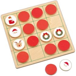 木製玩具 リバーシ&えあわせクリスマス