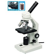 生物顕微鏡EL400（簡易ステージ・木箱大付） 009864