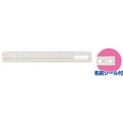 アクリル方眼定規 25cm（溝付） 010900