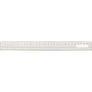 アクリル方眼定規 30cm（溝付・エッジ付） 010903