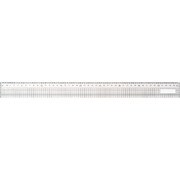 アクリル方眼定規 45cm（溝付） 010904