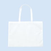 作品収納バック大不織布 白（マチ付） 011312