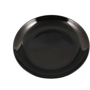 黒いスクラッチ皿 径210mm 013132
