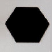 ニューアートガラス 六角形 013283