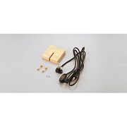 ライティングベース小ーコードナツメ球7Wー台付 013630